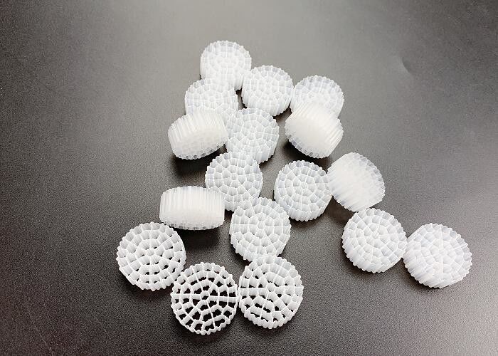 ماده جدید PE37 MBBR K1 فیلتر رسانه 800m2/M3 سطح بزرگ