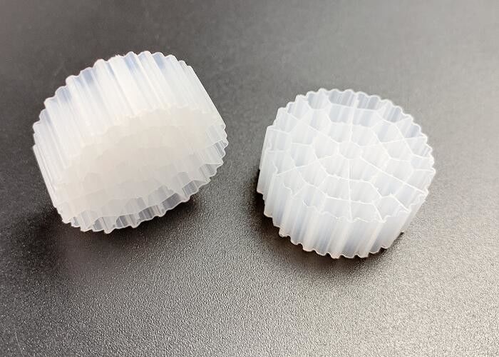 MBBR BIO MEDIA رسانه شناور رسانه فیلتر سلول های زیستی PE37