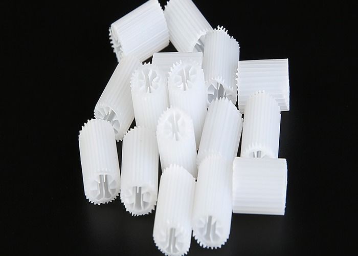 MBBR Bio Media حجم سنگین 5 * 10mm مواد هیپس ماده پلاستیکی MBBR Filter Media