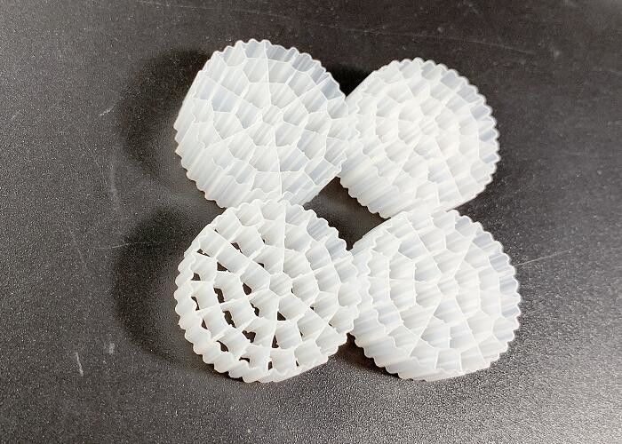 رنگ سفید SBR تصفیه آب فرآیند MBBR رسانه فیلتر ROHS REACH