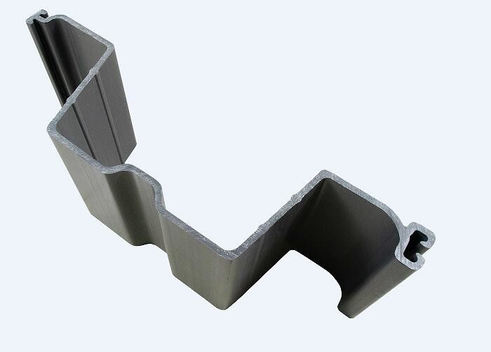 پلاک ورق وینیل خاکستری PVC 10MM ضخامت نوع U با اکستروزن