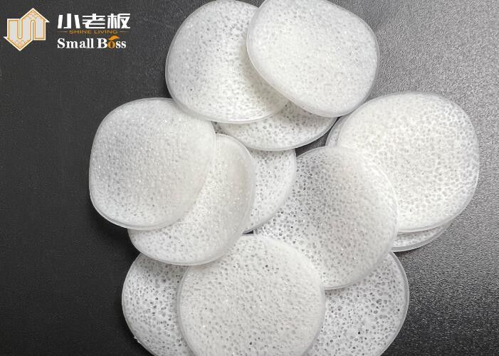 PE نوجوانی تراکم 0.95g/Cm3 MBBR فیلتر رسانه سفید شکل گرد شناور