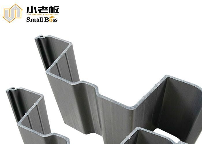 ورق وینیل نوع U ترکیب شده پایل اکستروژن خاکستری 10MM ضخامت