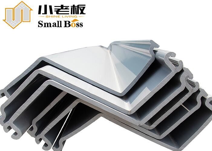 رنگ خاکستری وینیل پی وی سی برگه ای بسته بندی شده حفاظت از سیل نوع Z Extrusion