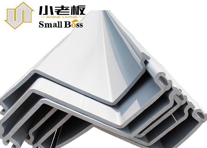 رنگ خاکستری وینیل پی وی سی برگه ای بسته بندی شده حفاظت از سیل نوع Z Extrusion